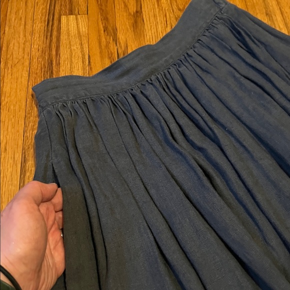 NotPERFECT LINEN 1950s Circle Skirt - Picture 3 of 7